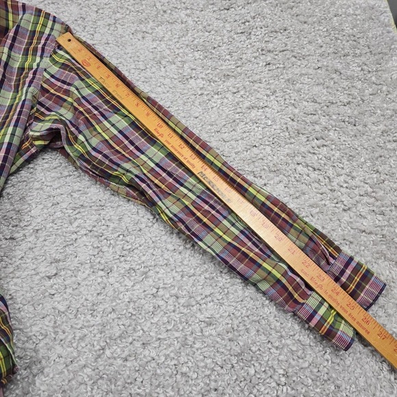 Vintage Polo Ralph Lauren Shirt Mens XXL Plaid RL Western Pearl Snap Cowboy - Picture 11 of 12